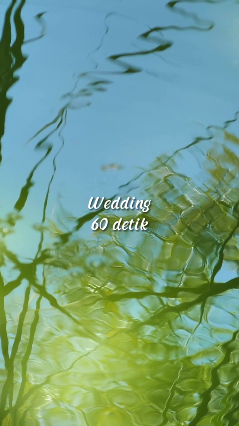 Wedding 60 detik