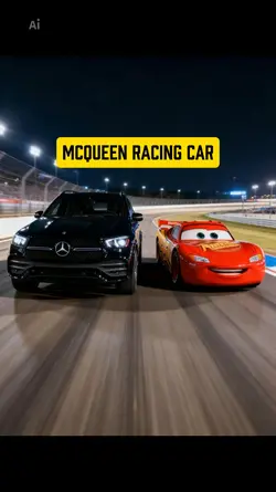 McQueen racing car