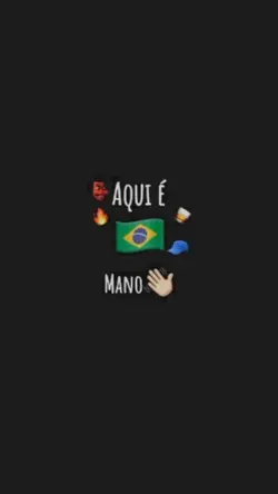 aqui é brasil mano