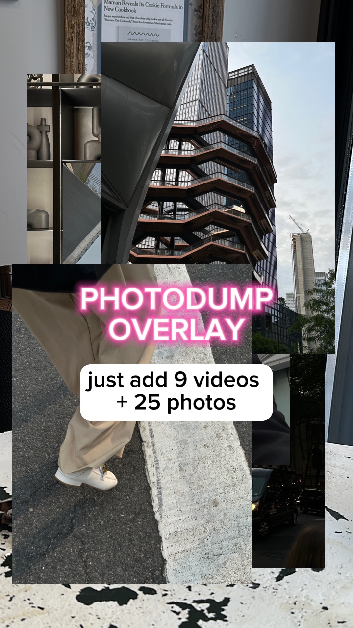 Sobreposição de photodump