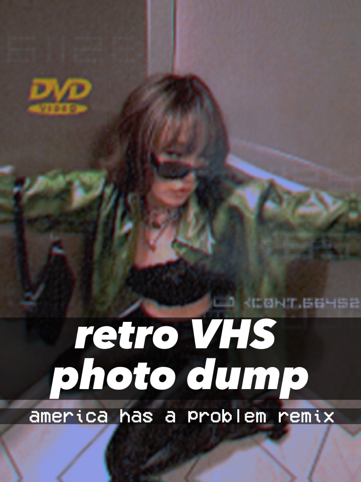 retro photo dump