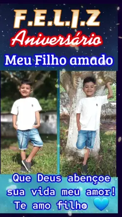 PARABÉNS MEU FILHO