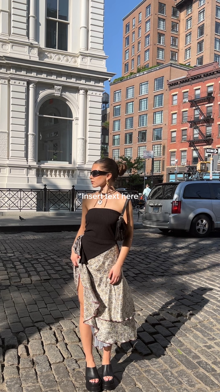 Outfit clip template
