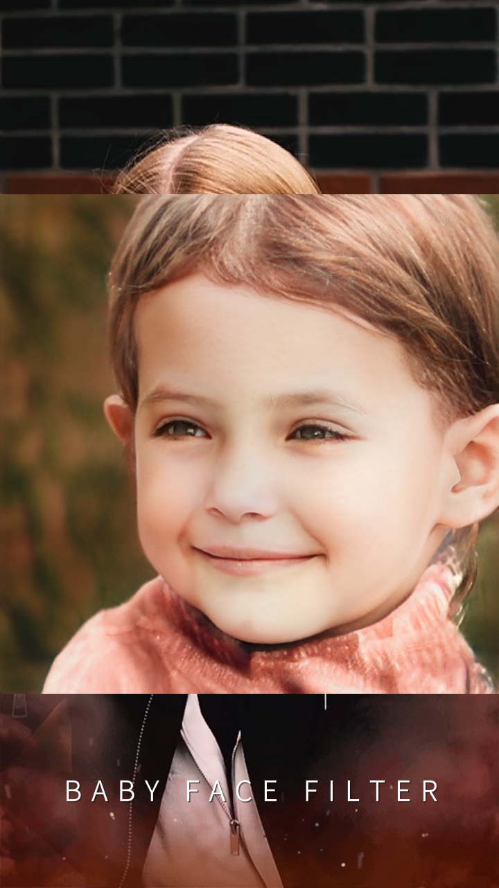 Baby-Gesichtsfilter 