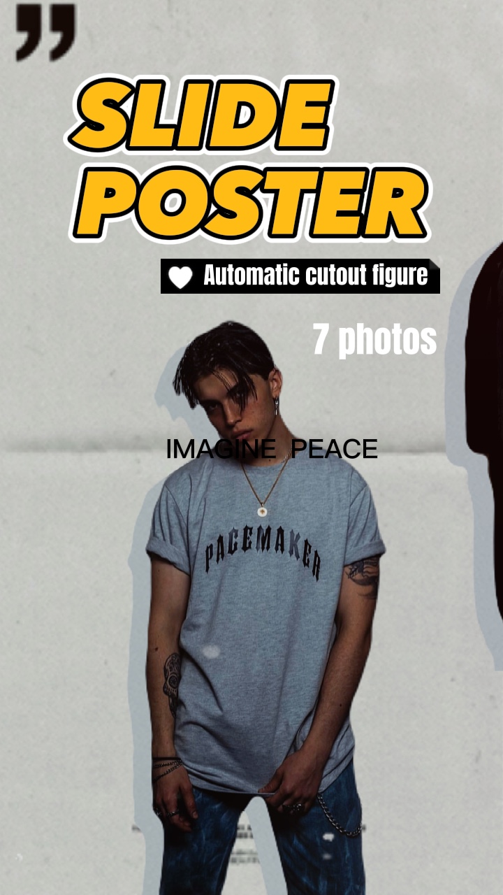 Schiebeposter