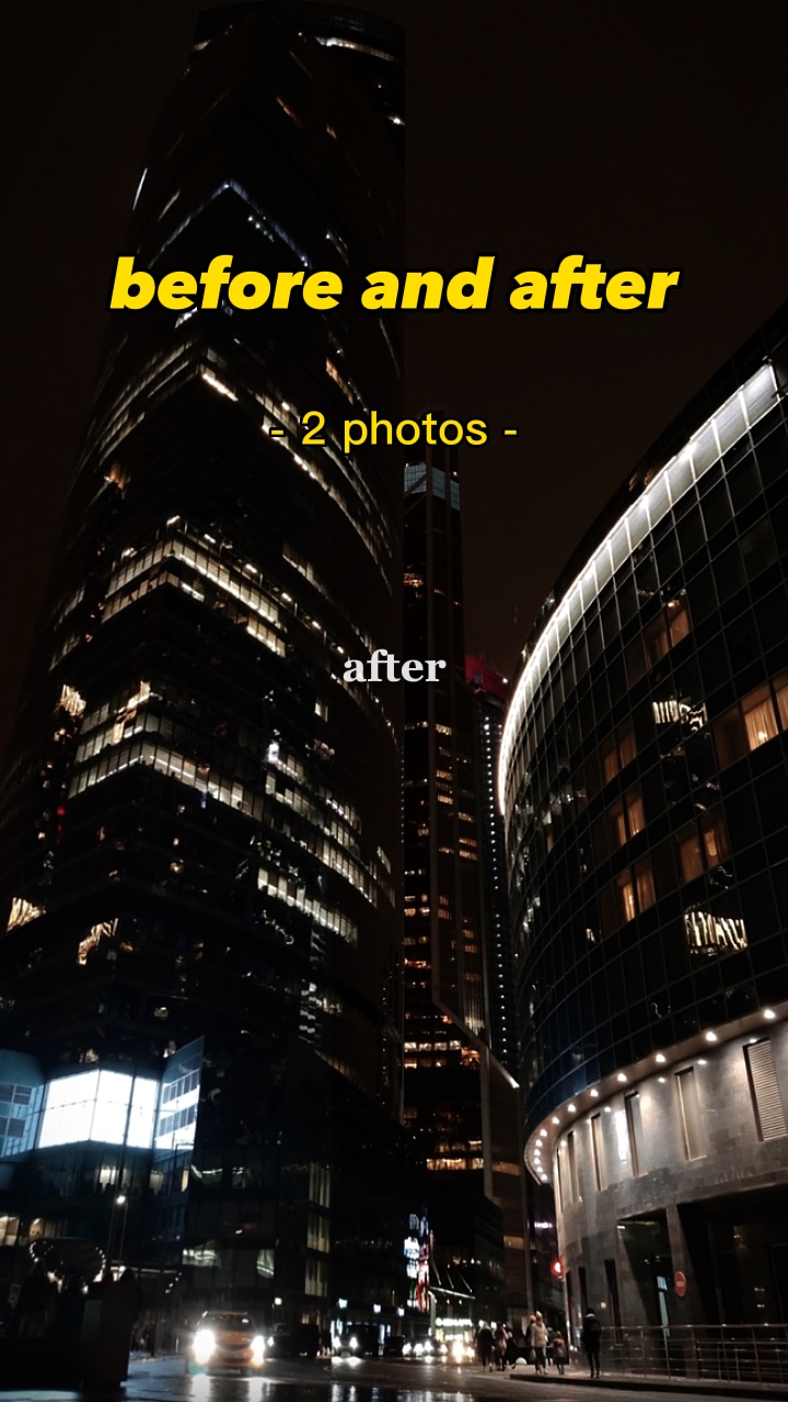 Antes y después