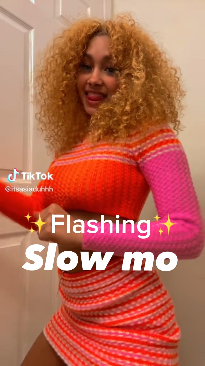 Flashing slow mo✨