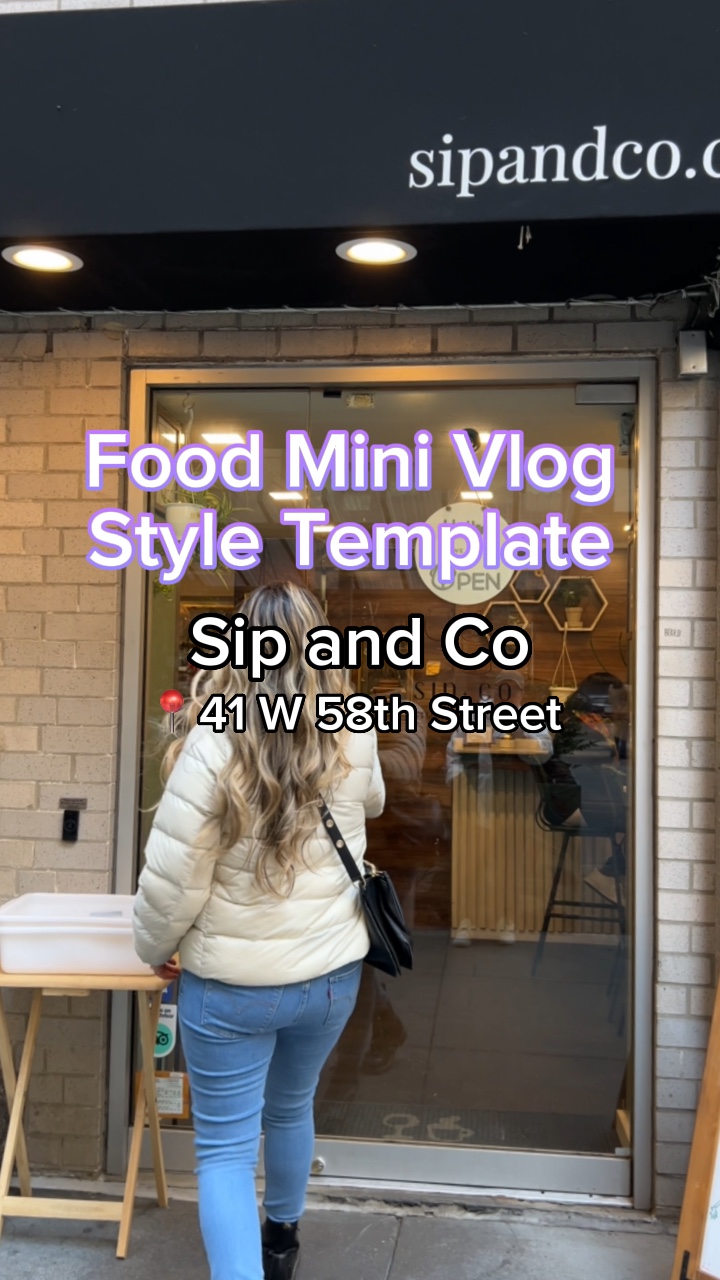 Food Vlog Template 