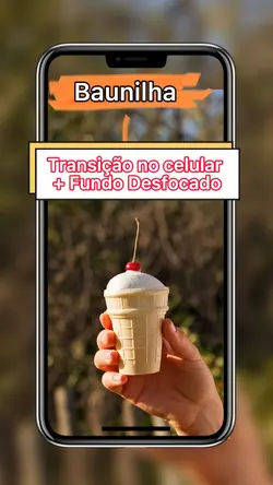 Celular + Desfoque