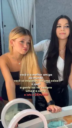 melhor amiga do 🌎