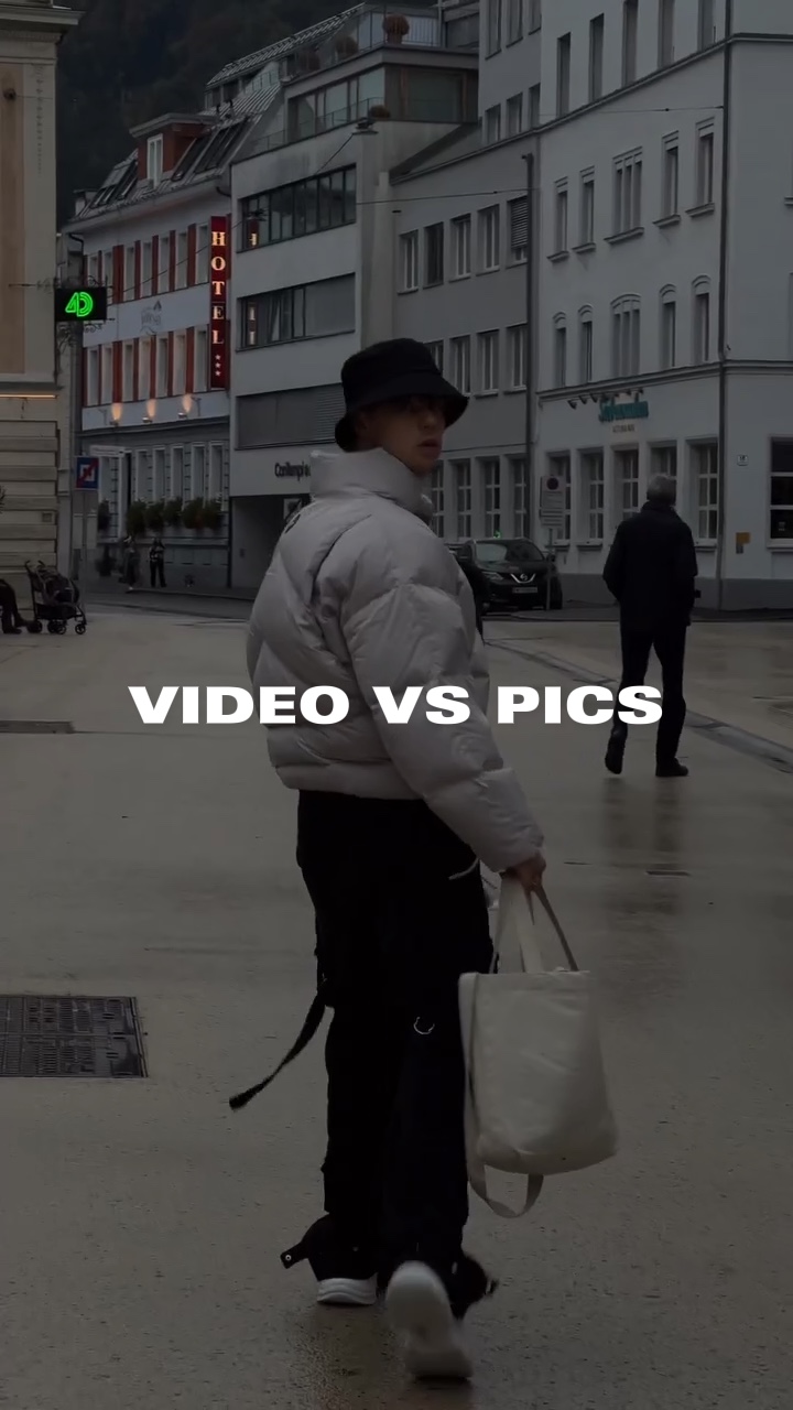 Vidéo VS Photos