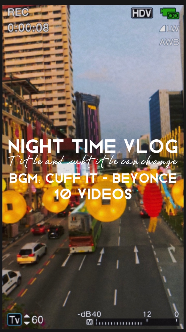 Retro night time