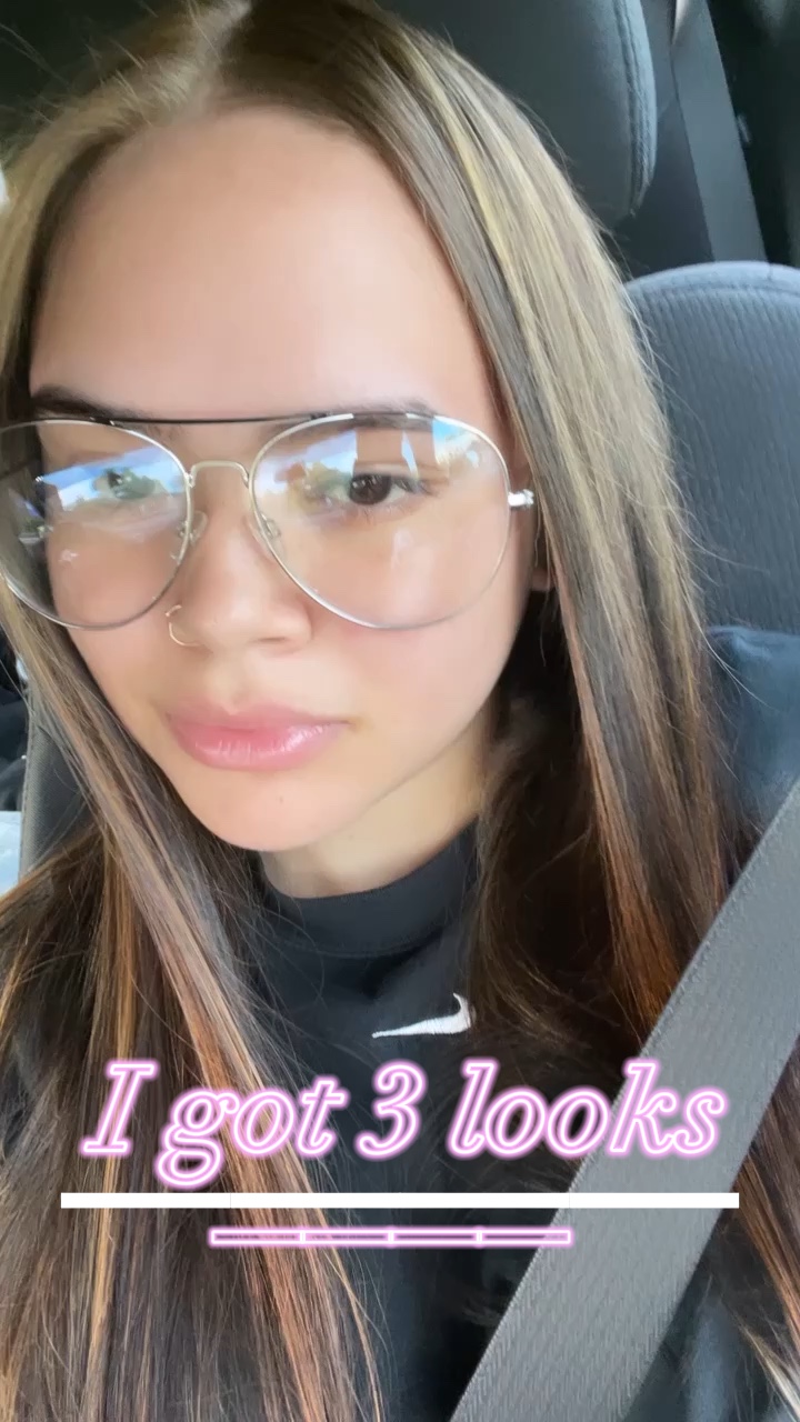 I got 3 looks