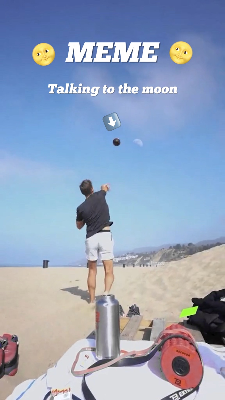 Hablando con la luna