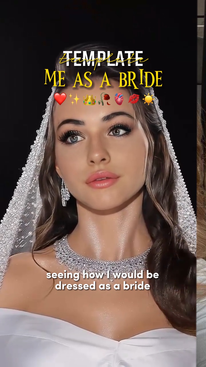 moi en tant que mariée ❤️