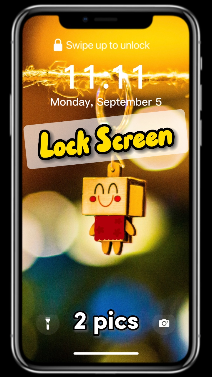 Layar kunci 📱