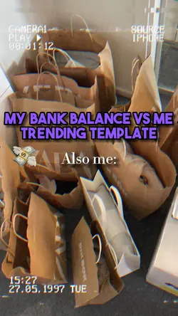 My Bank vs me💸