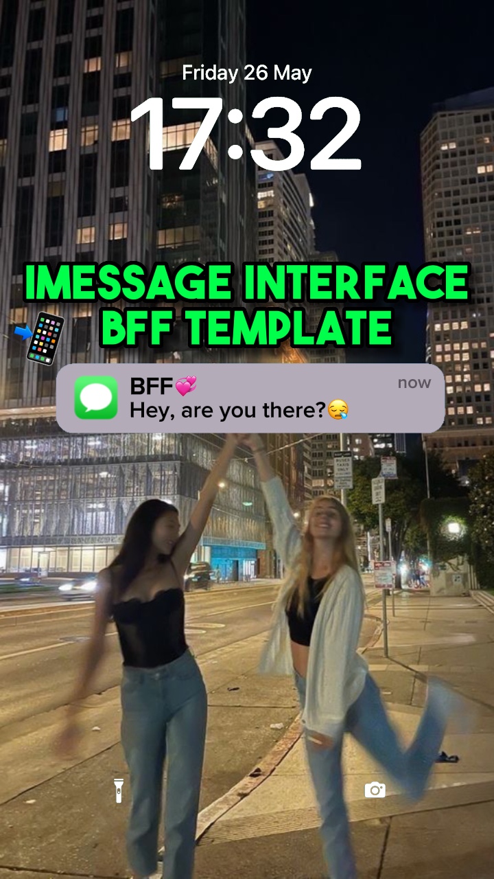 Mensaje de iPhone MEJOR AMIGA💞