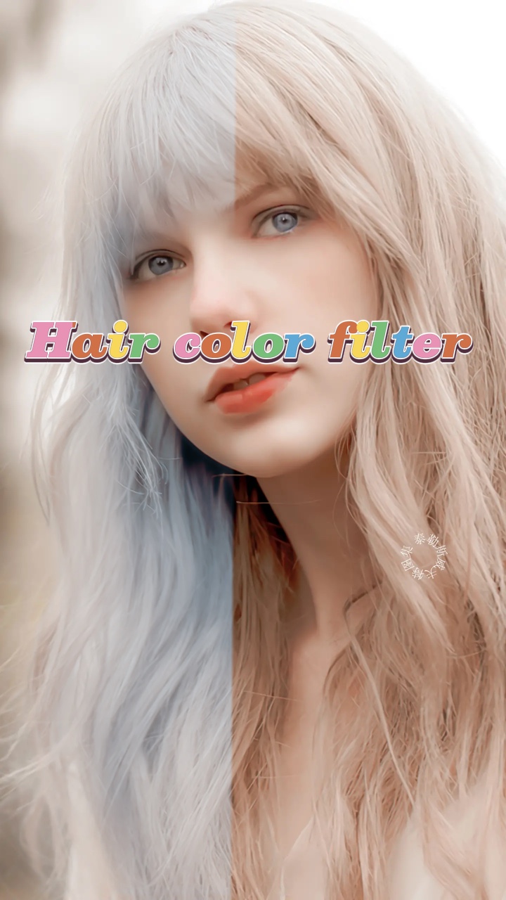 Filter warna rambut 