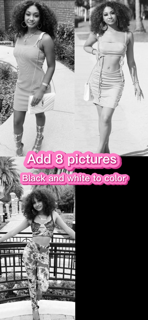Noir et blanc à la couleur