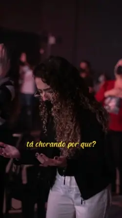 Tá chorando porque?