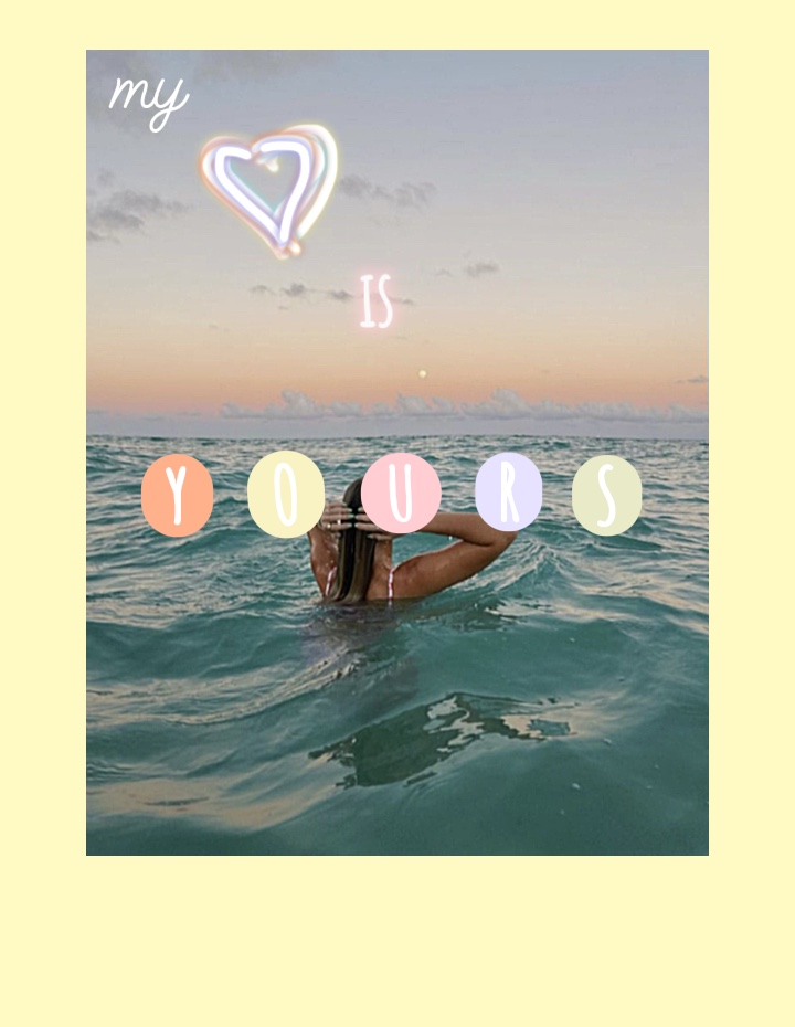 my heart is yours <3