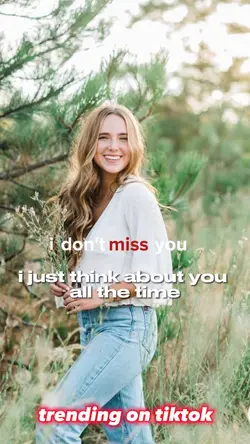 i don't miss you