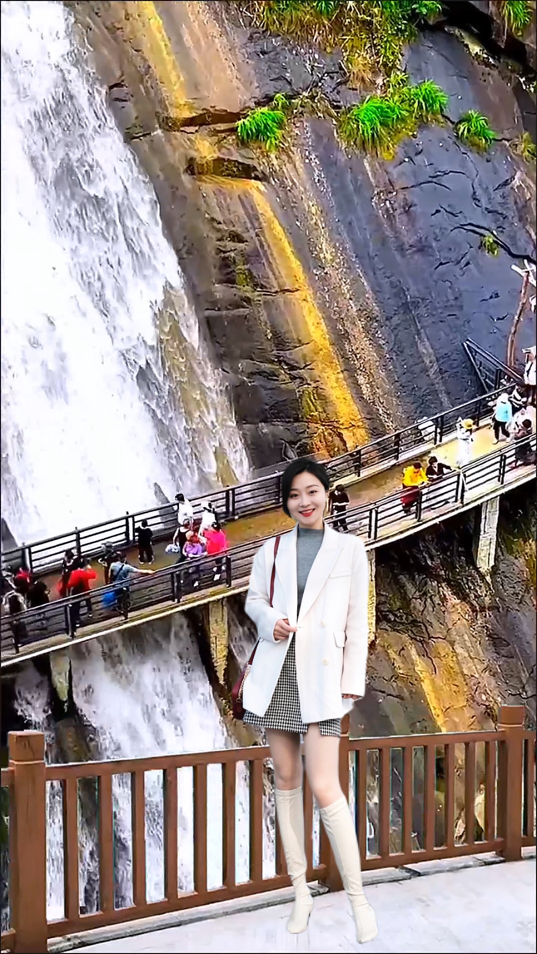 Vista de cascada