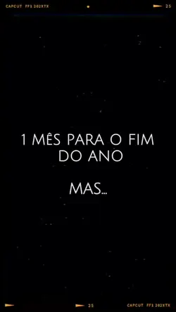 1 mês para fim do an