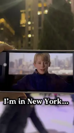 I’m in New York…