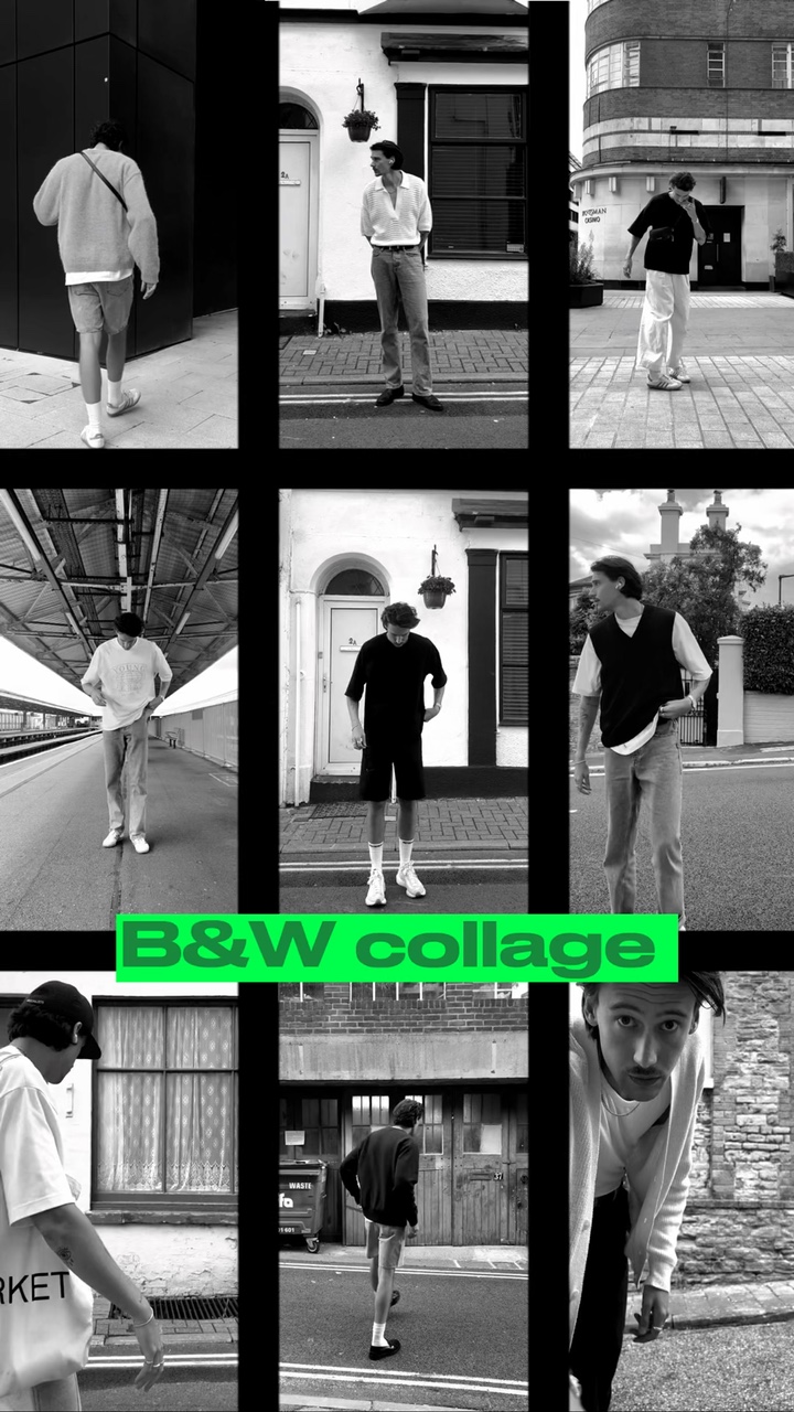 B&W collage 
