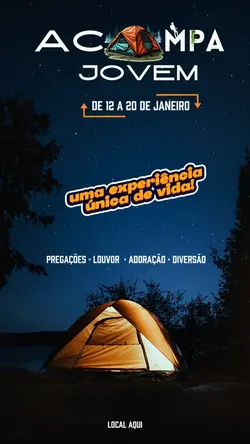 Acampamento jovem