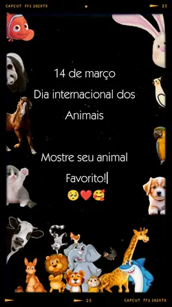 Dia dos animais