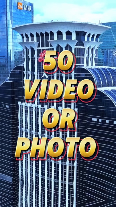 50 Video oder Foto 
