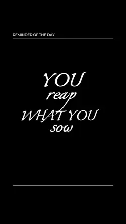 Sowing and Reaping