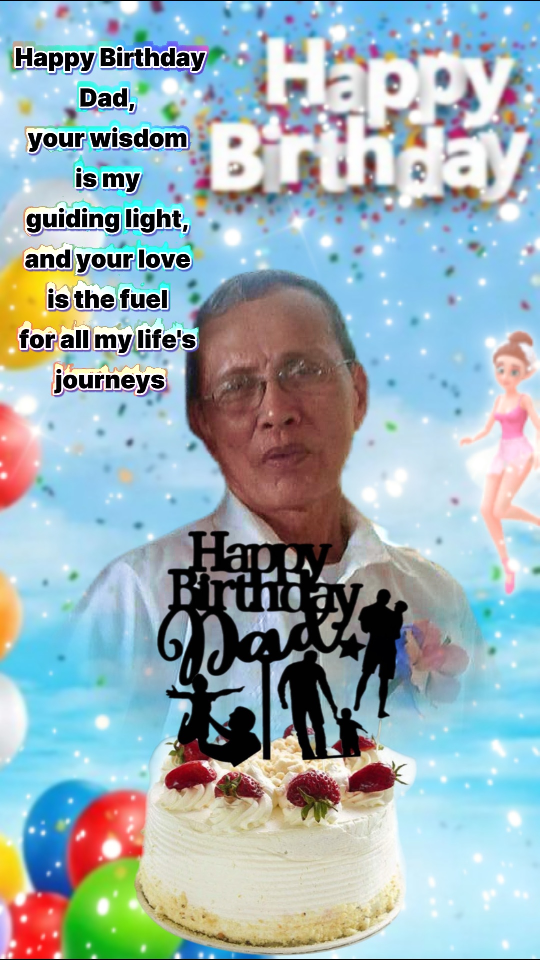 Selamat ulang tahun Ayah