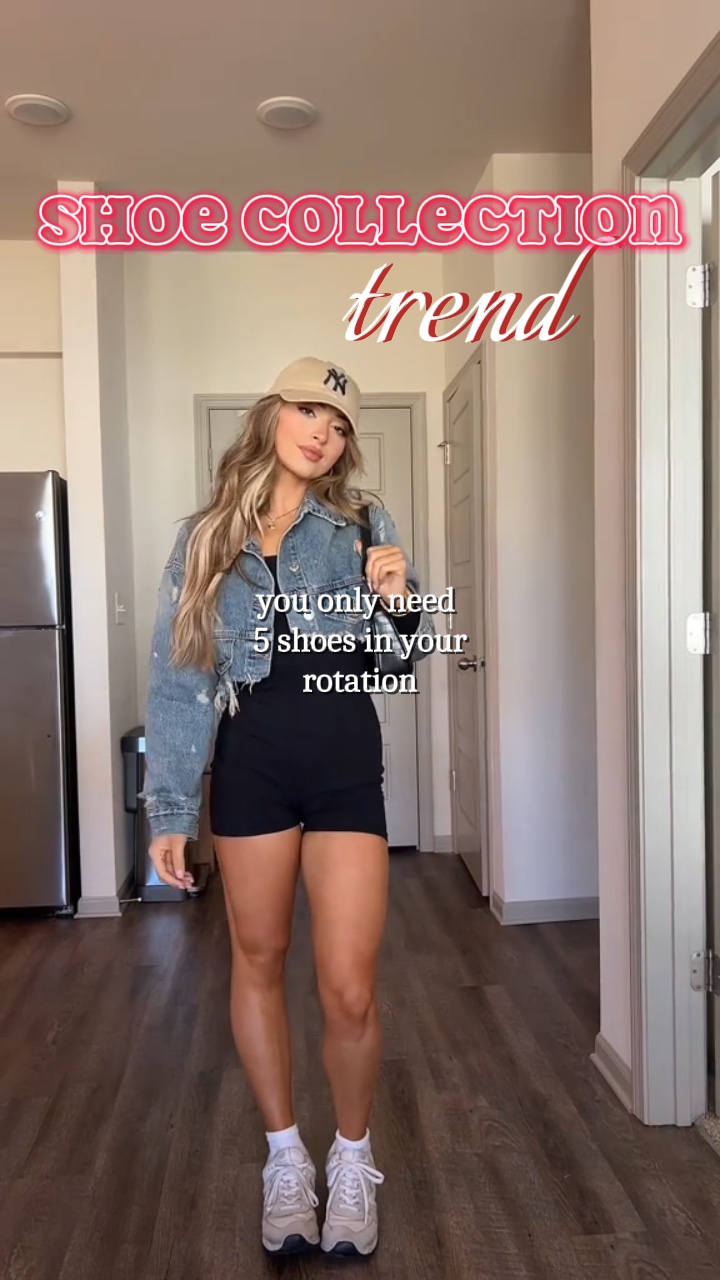 5 sapatos em rotação
