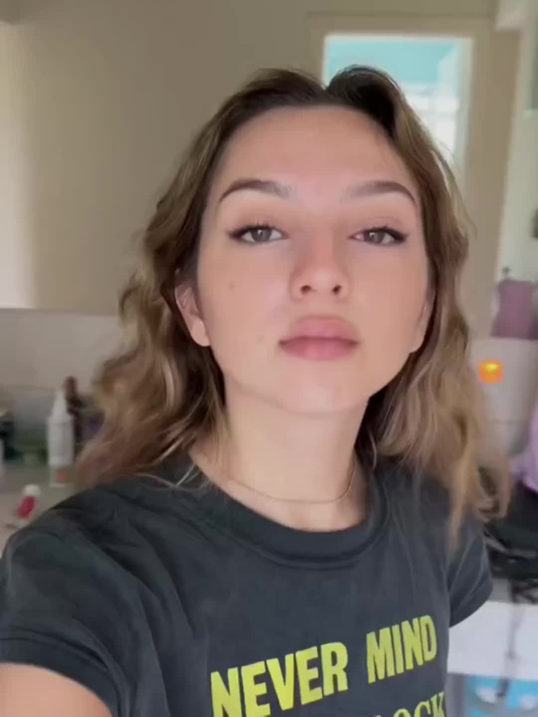 white tee