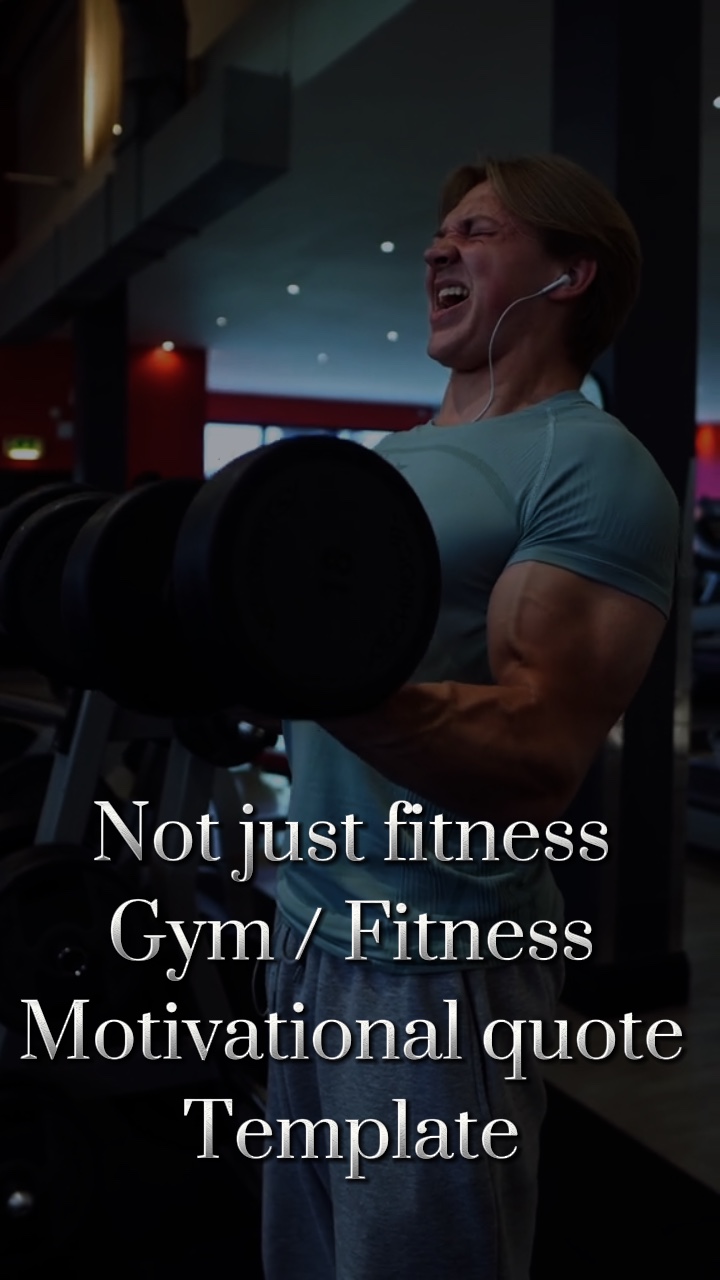 Not just fitness 😤