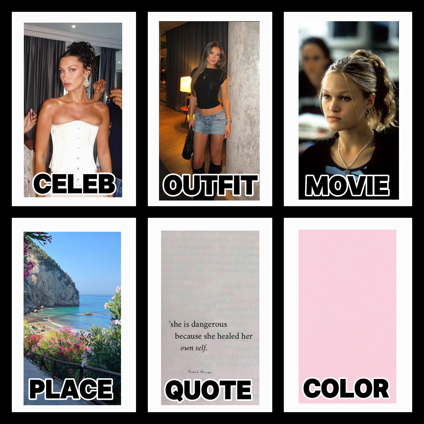 Como o Pinterest me vê