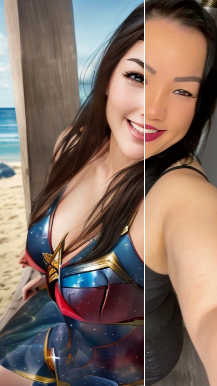 Filtro de Mujer Maravilla🔥