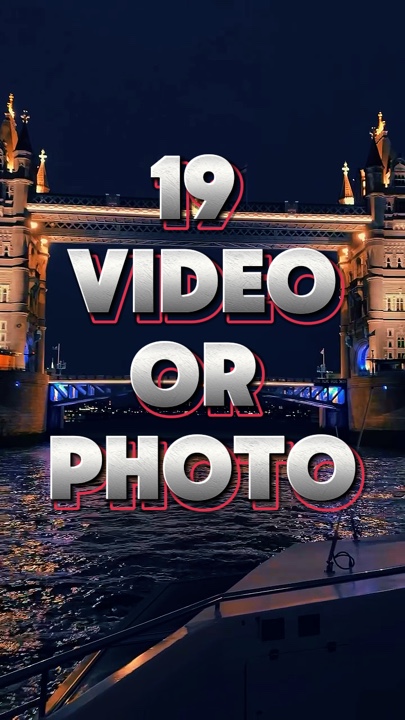 19 foto o video 