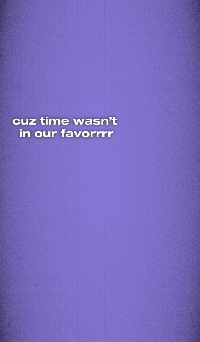 wasn’t in our favor