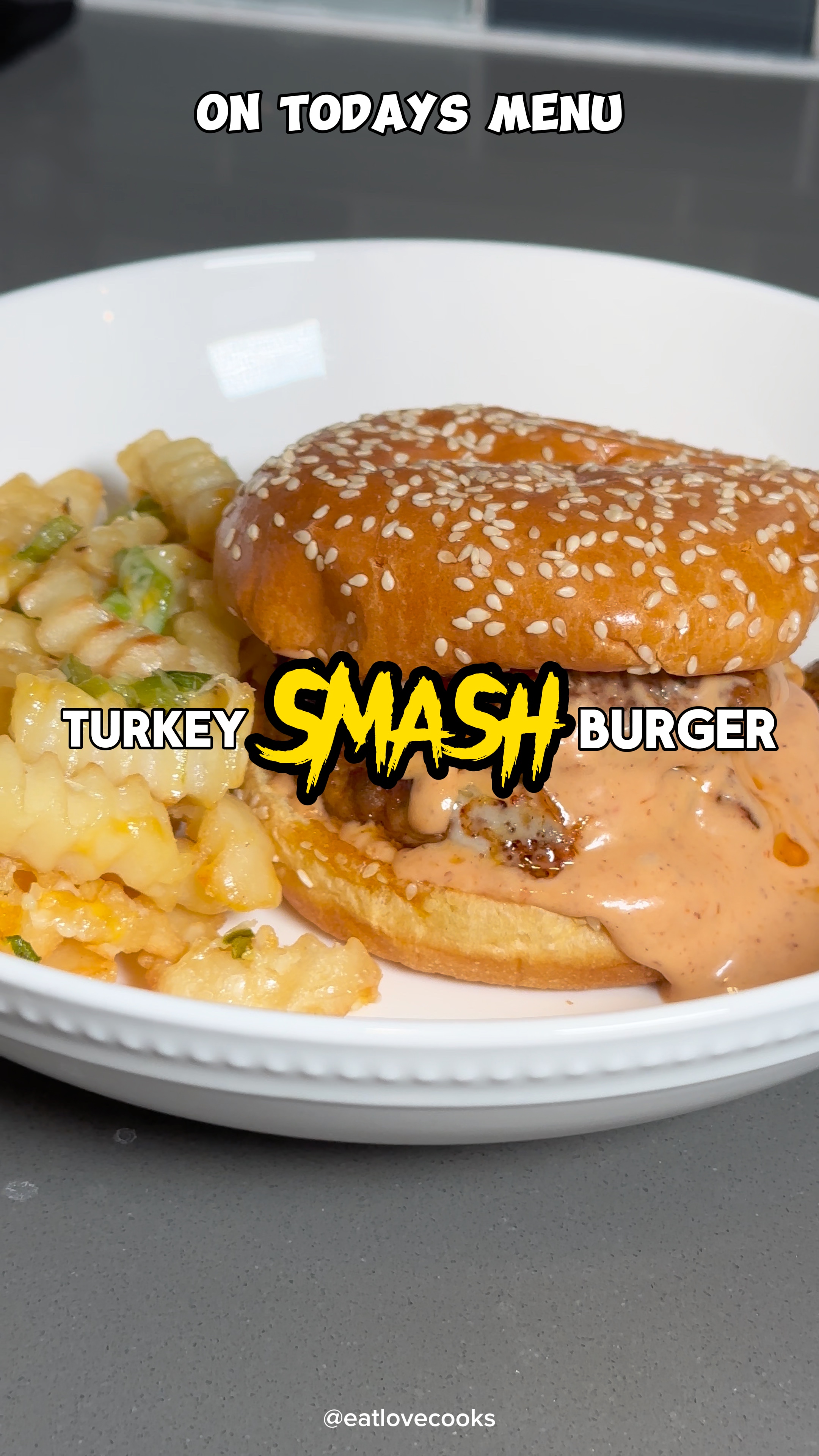 Viral smash burger 