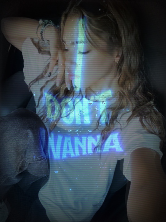 Selfie + edición de letras