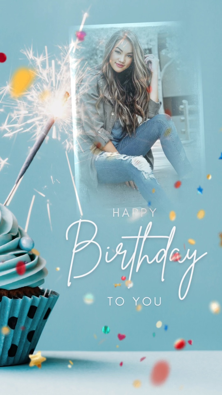 Cartão de feliz aniversário 