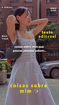 Coisas sobre mim…