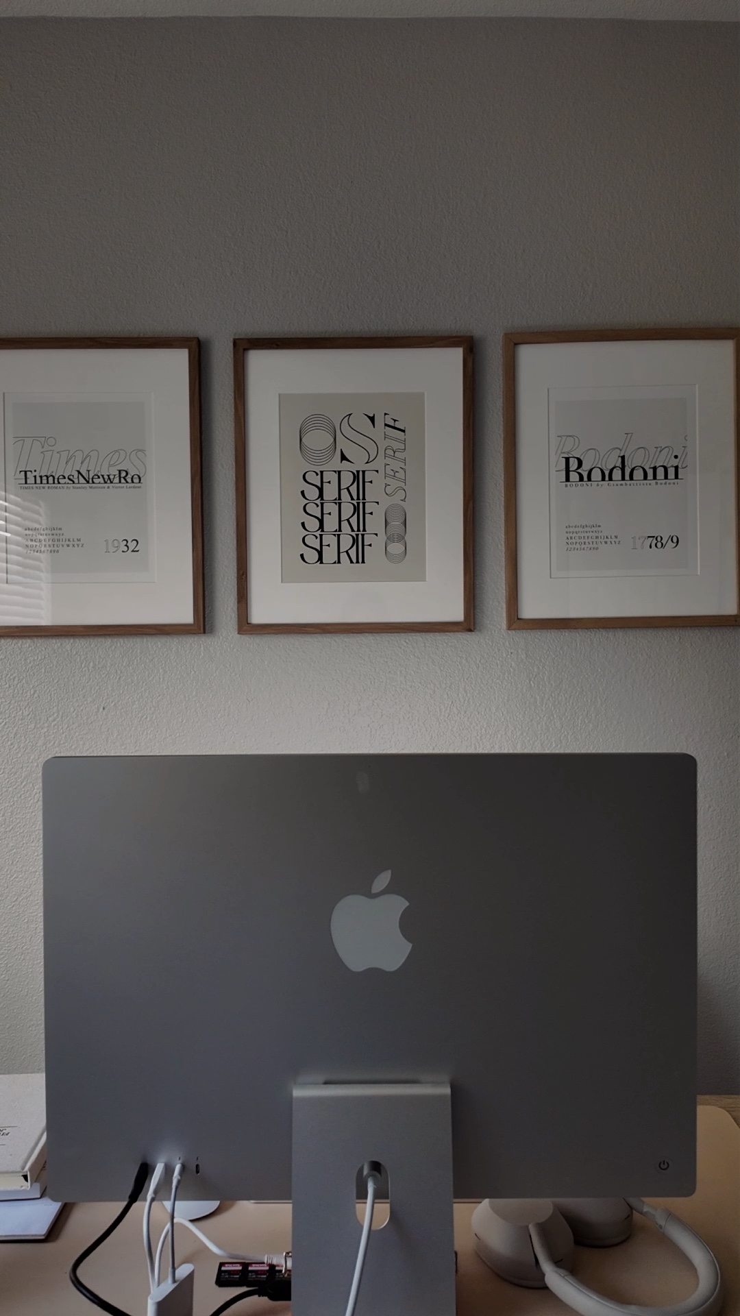 office setup 🤎