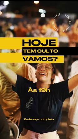 CULTO | EDITÁVEL