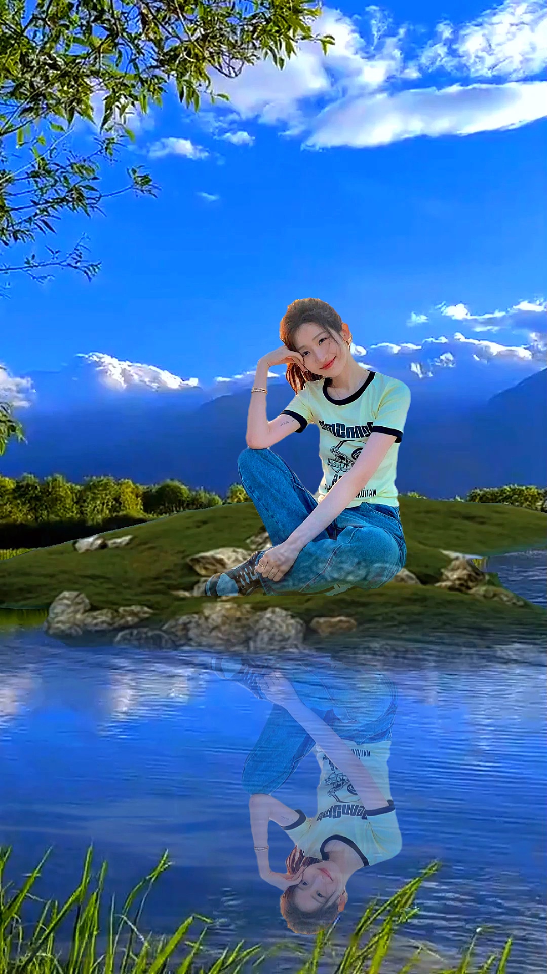 Reflexo na água